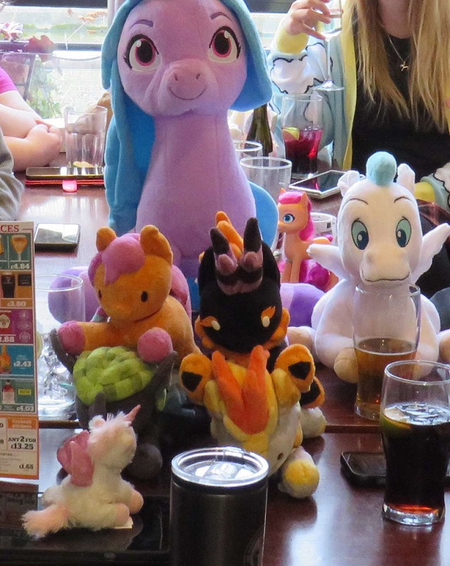 Plushies on the table